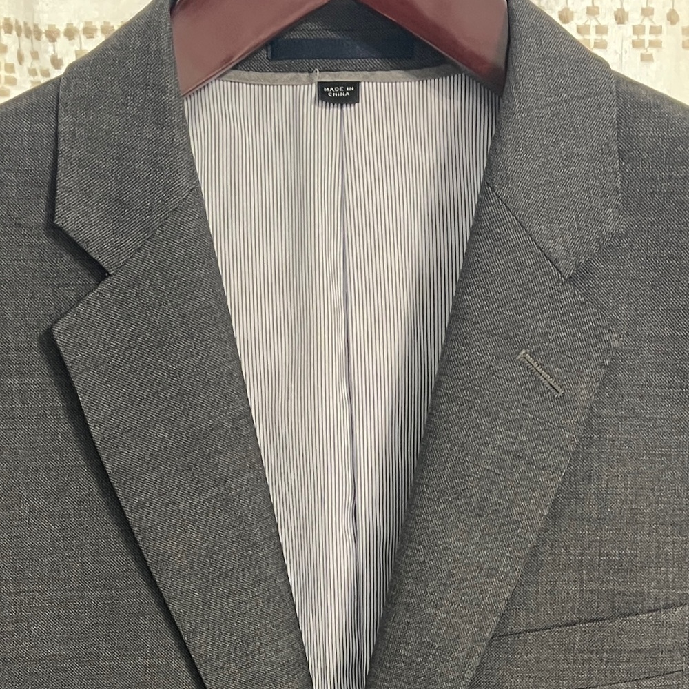 J. Crew Ludlow Charcoal Gray Sport Coat